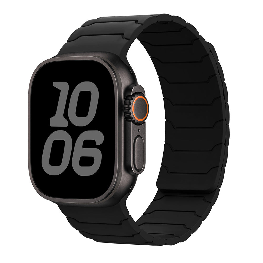 NovaShield Silicone Magnetic Strap For Apple Watch
