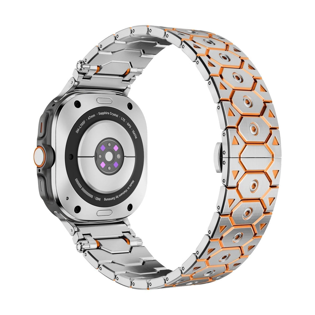 Nova Geometric Stainless Steel Strap for Galaxy Ultra