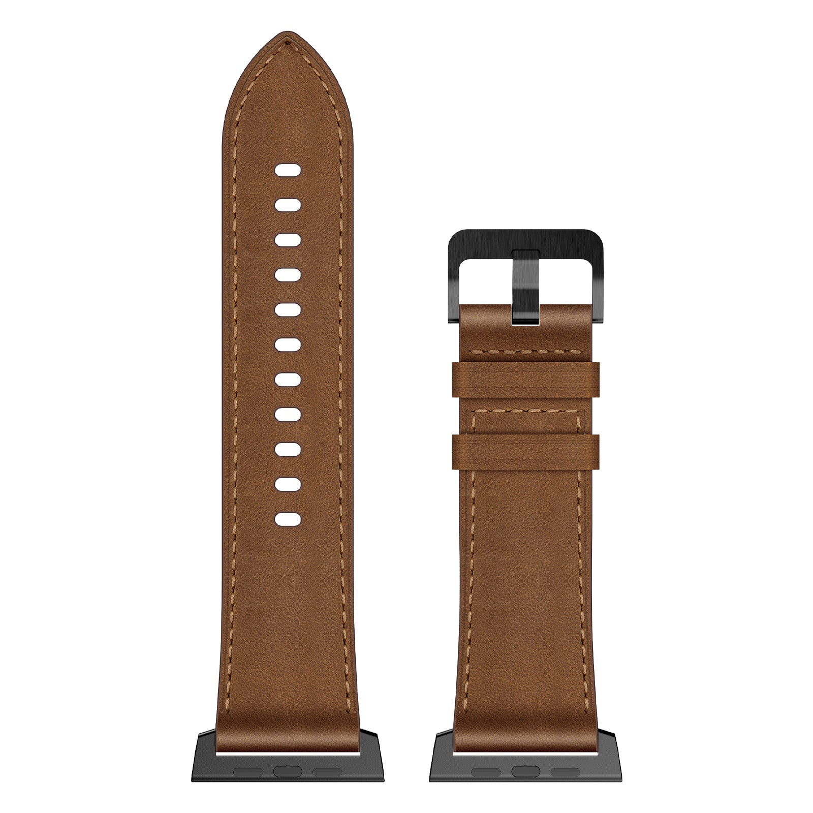 Rockridge Crazy Horse Leather Band For Apple Watch Durable