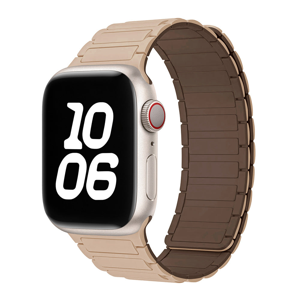 NovaFlex Magnetic Silicone Strap for Apple Watch Models