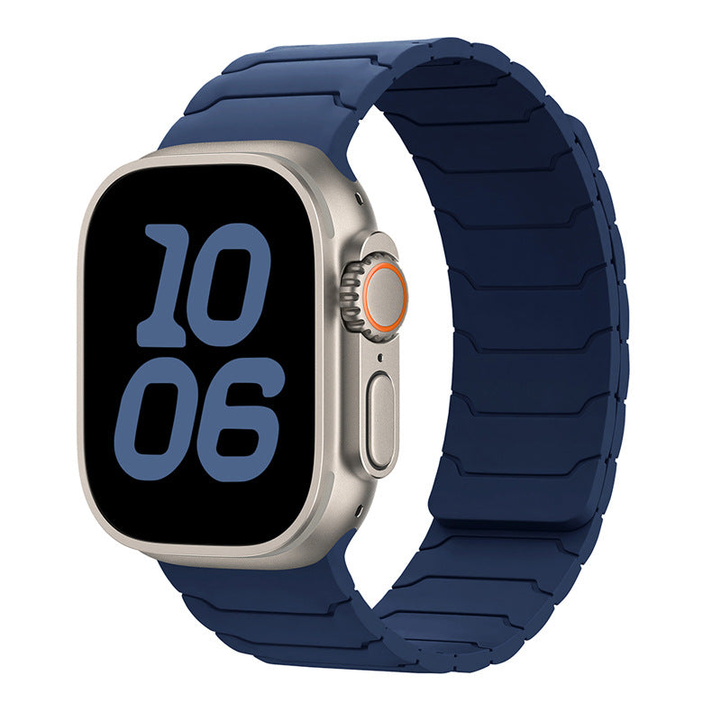 NovaShield Silicone Magnetic Strap For Apple Watch