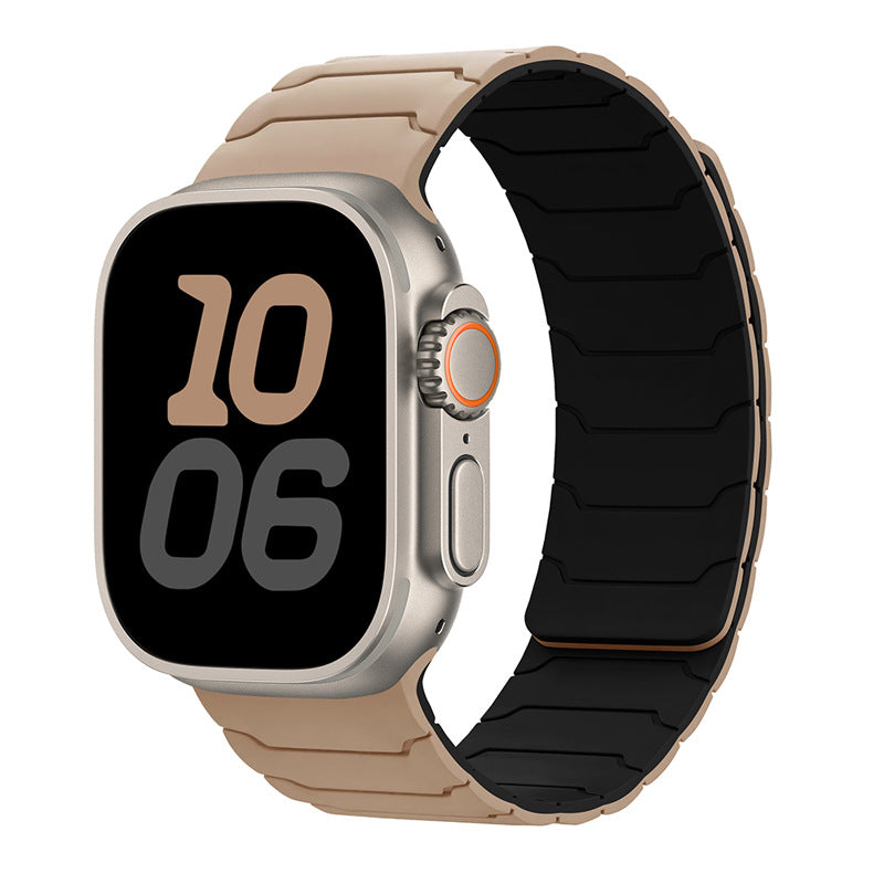 NovaShield Silicone Magnetic Strap For Apple Watch