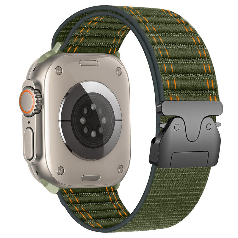 AeroFlow Nylon Strap With Parachute Buck For Apple Watch