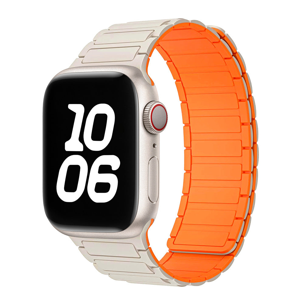 NovaFlex Magnetic Silicone Strap for Apple Watch Models