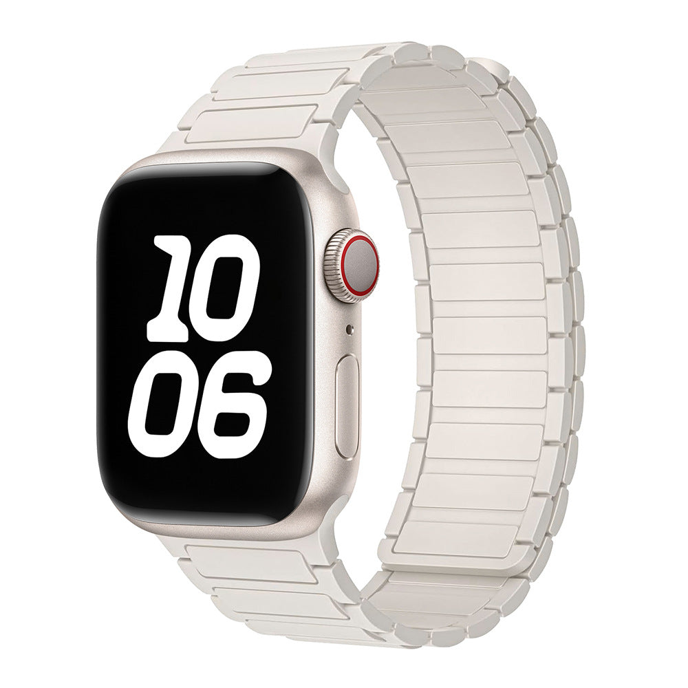 NovaFlex Magnetic Silicone Strap for Apple Watch Models