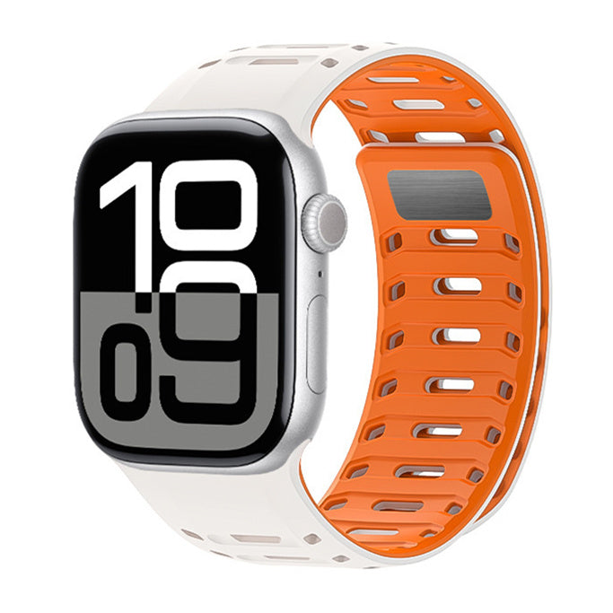 AeroFlex Silicone Strap for Apple Watch Durable and Breathable