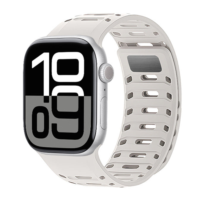 AeroFlex Silicone Strap for Apple Watch Durable and Breathable