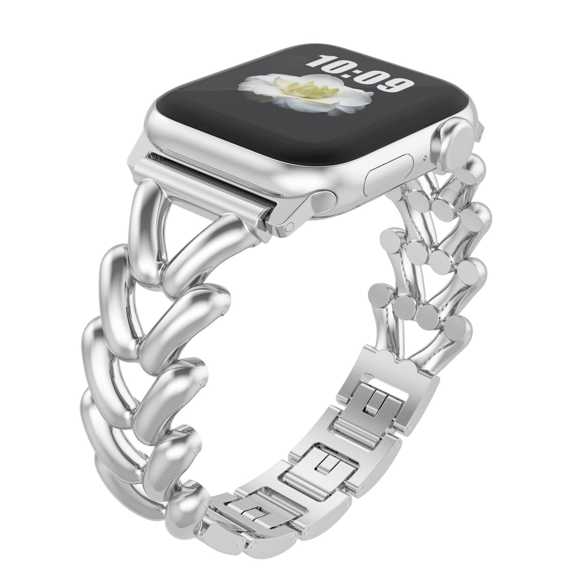 NovaSteel Stainless Steel Apple Watch Band For Women