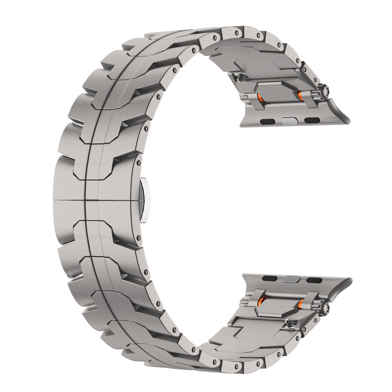 Nova Forge Stainless Steel Link Band for Apple Watch