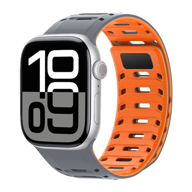 AeroFlex Silicone Strap for Apple Watch Durable and Breathable