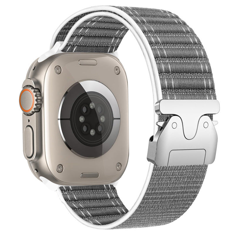 AeroFlow Nylon Strap With Parachute Buck For Apple Watch