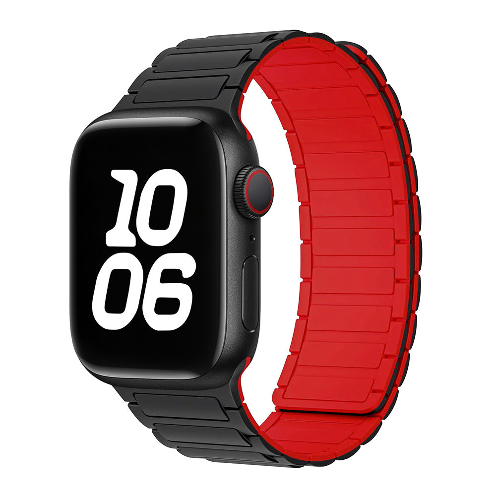 NovaFlex Magnetic Silicone Strap for Apple Watch Models
