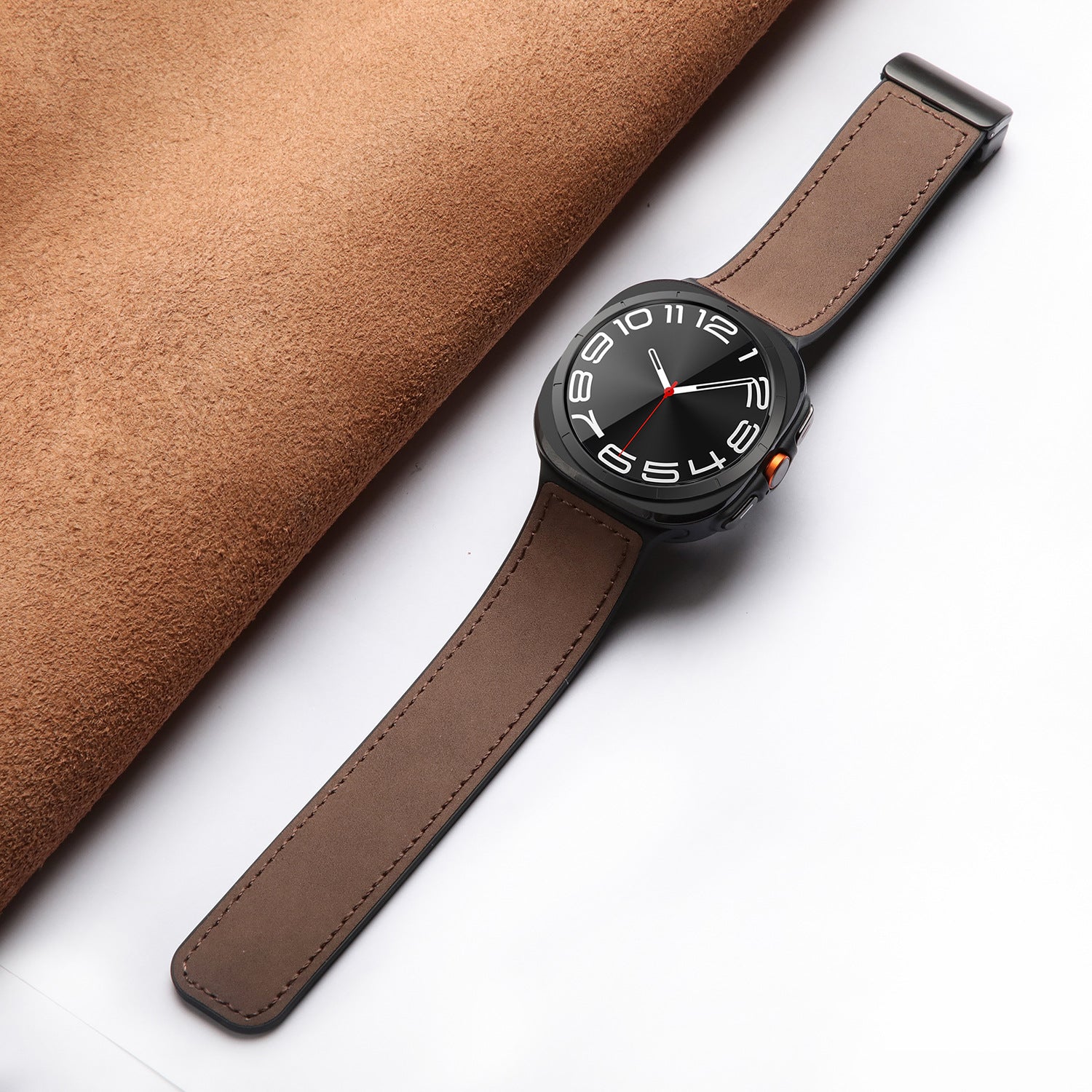 NovaGear Magnetic Leather-Silicone Strap for Ultra Watch
