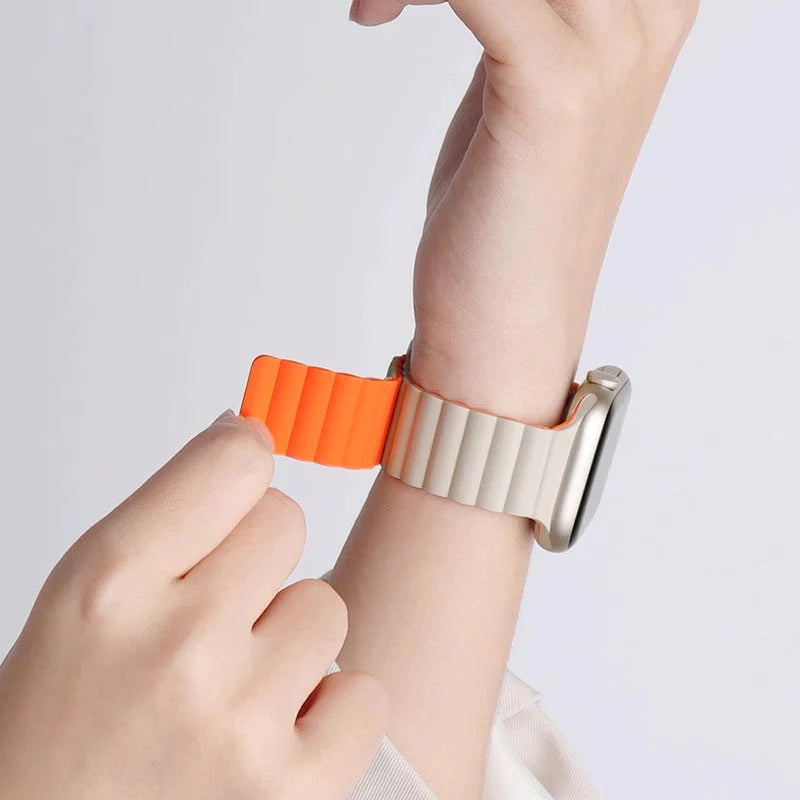 LumaFlex FluxBand Magnetic Silicone Strap for Apple Watch