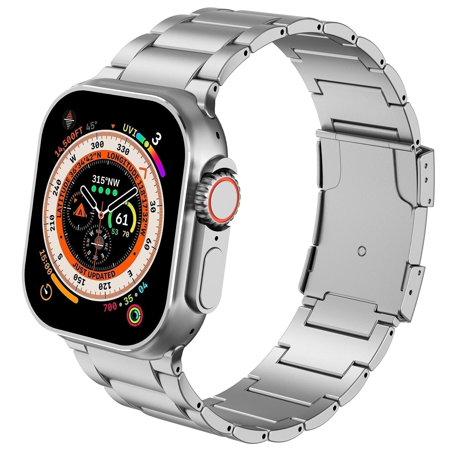 Valerian Titanium Band Pro Grade 2 Titanium Watch Strap