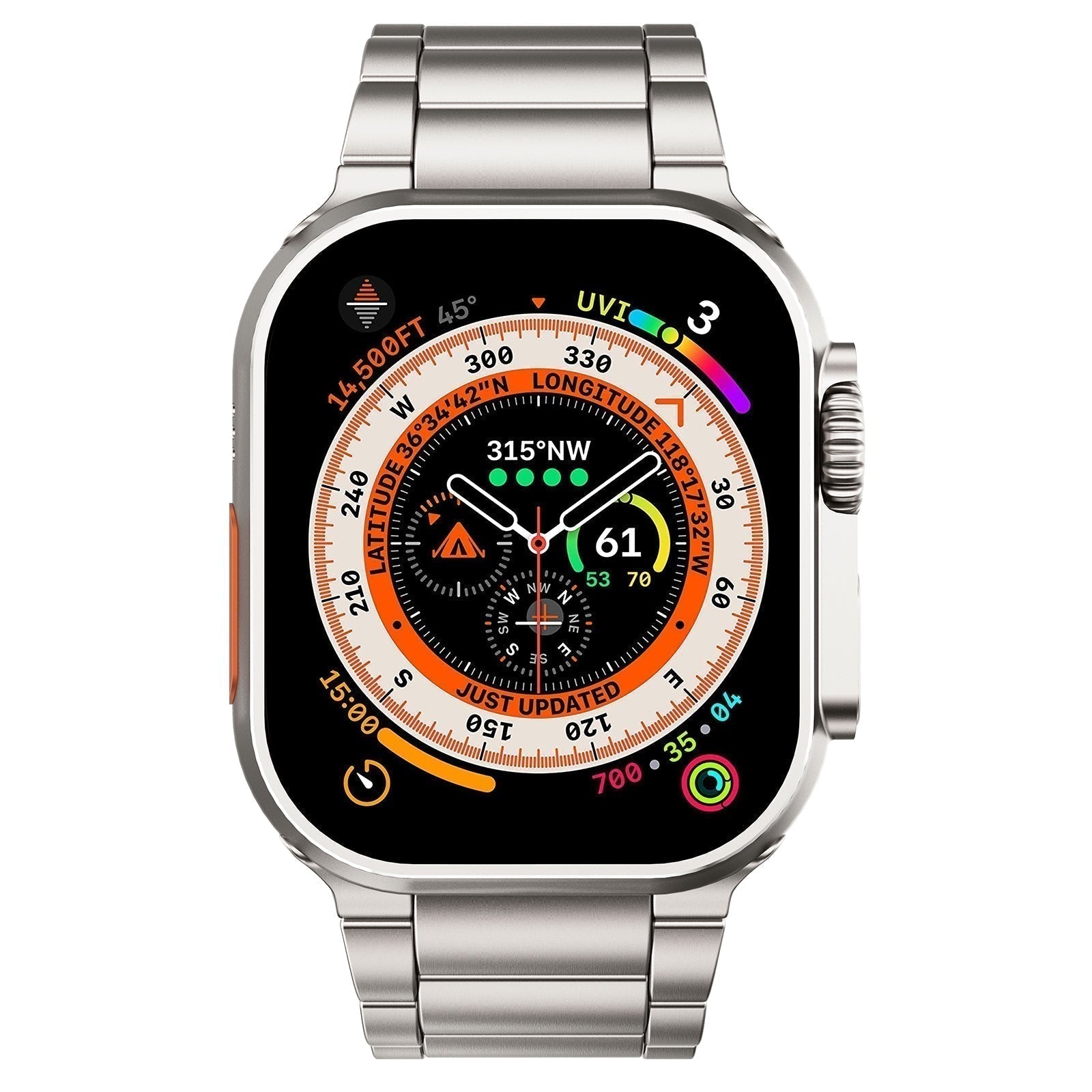 Valerian Titanium Band Pro Grade 2 Titanium Watch Strap