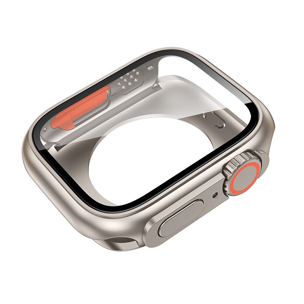 Tactical Fluoro Rubber Band and Metal Case for Smartwatch