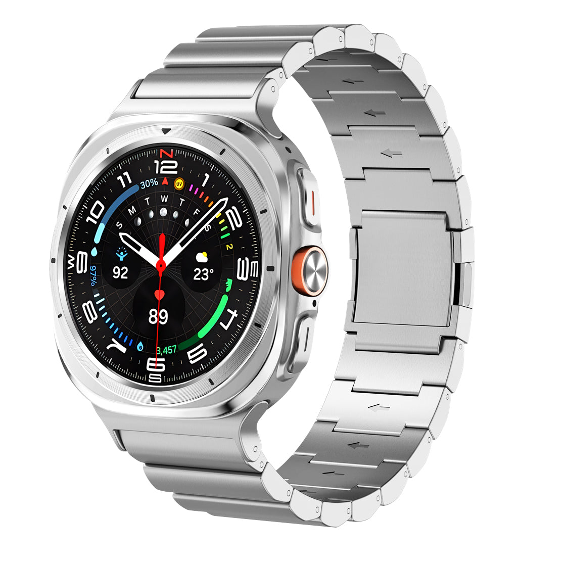 Nova Titanium Band Pro 2.0 For Samsung Galaxy Watch Ultra